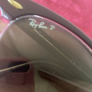 Ray-Ban Hawkeye polarized Black frame grey Lenses, sunglasses